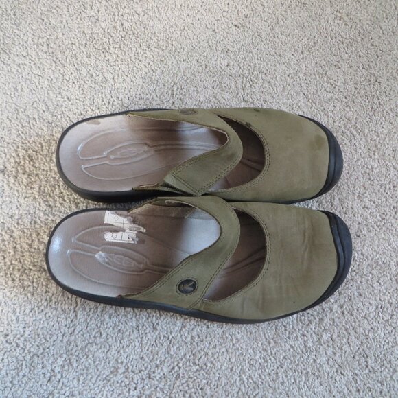 Keen Financia Women Shoes/Mules/Clogs/Sandals Size 7 Green - Picture 6 of 11